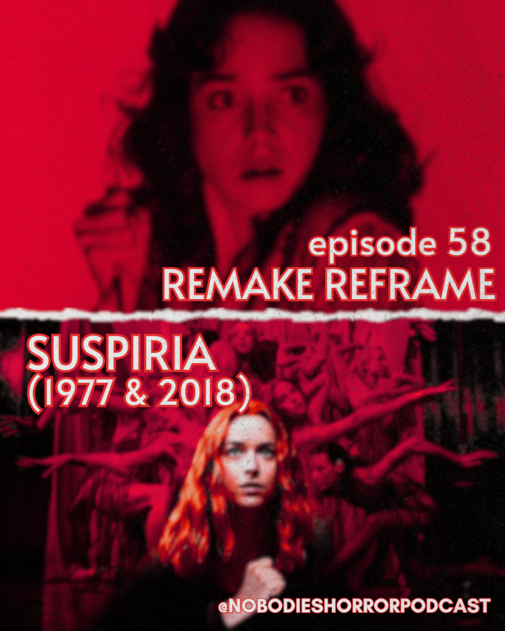 Episode 58: Remake Reframe – Suspiria (1977) &&nbsp;(2018)